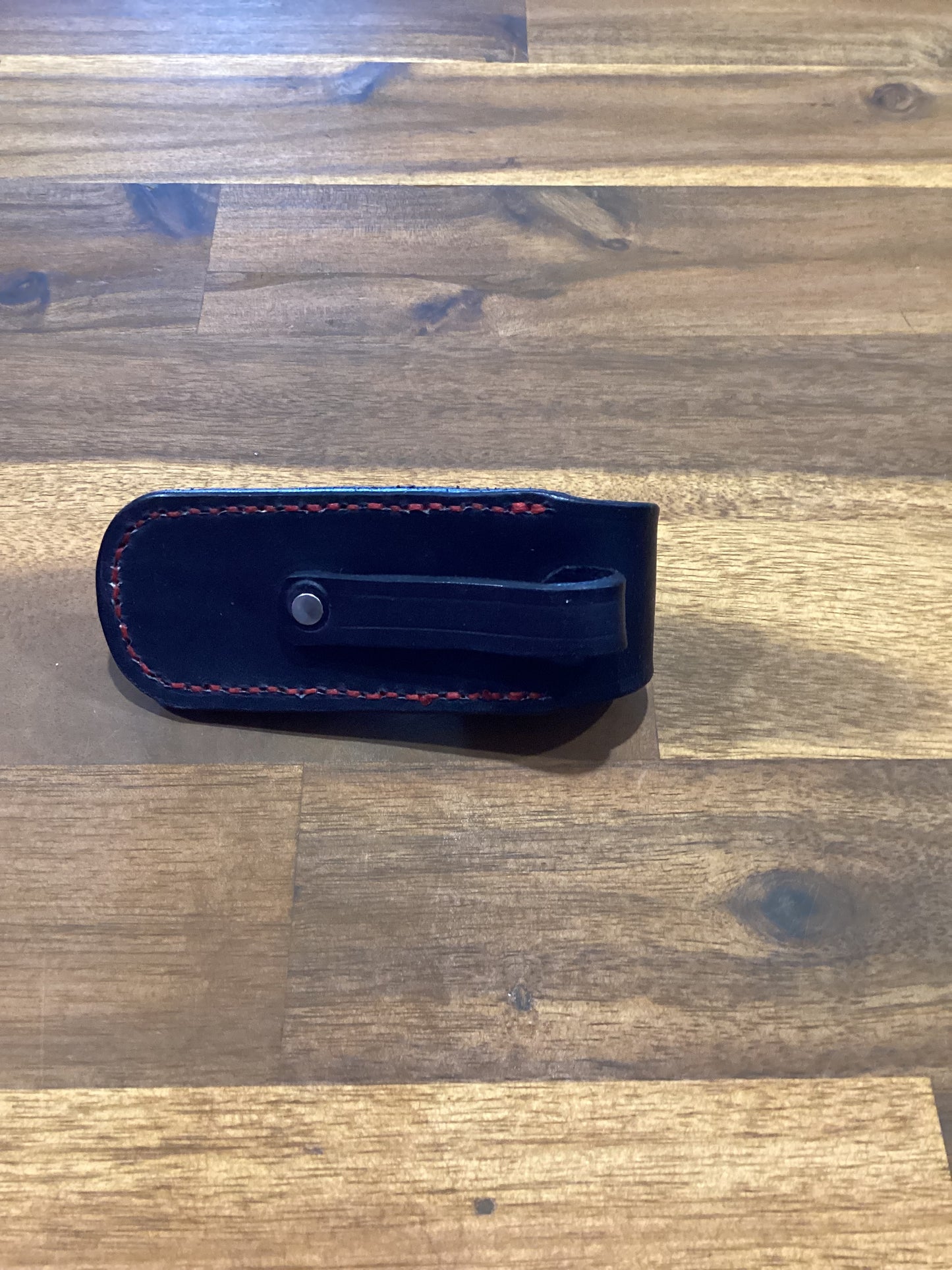 Hand-Made Leather Belt Pouch for Pocket Knife