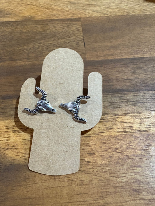 Western Bullhorn earrings