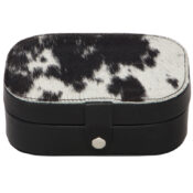 Cowhide Travel Jewelry Box - JB03