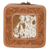 JB2 Tooling Cowhide Jewelry Box