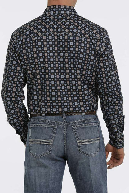 cinch mens stamp modern fit shirt