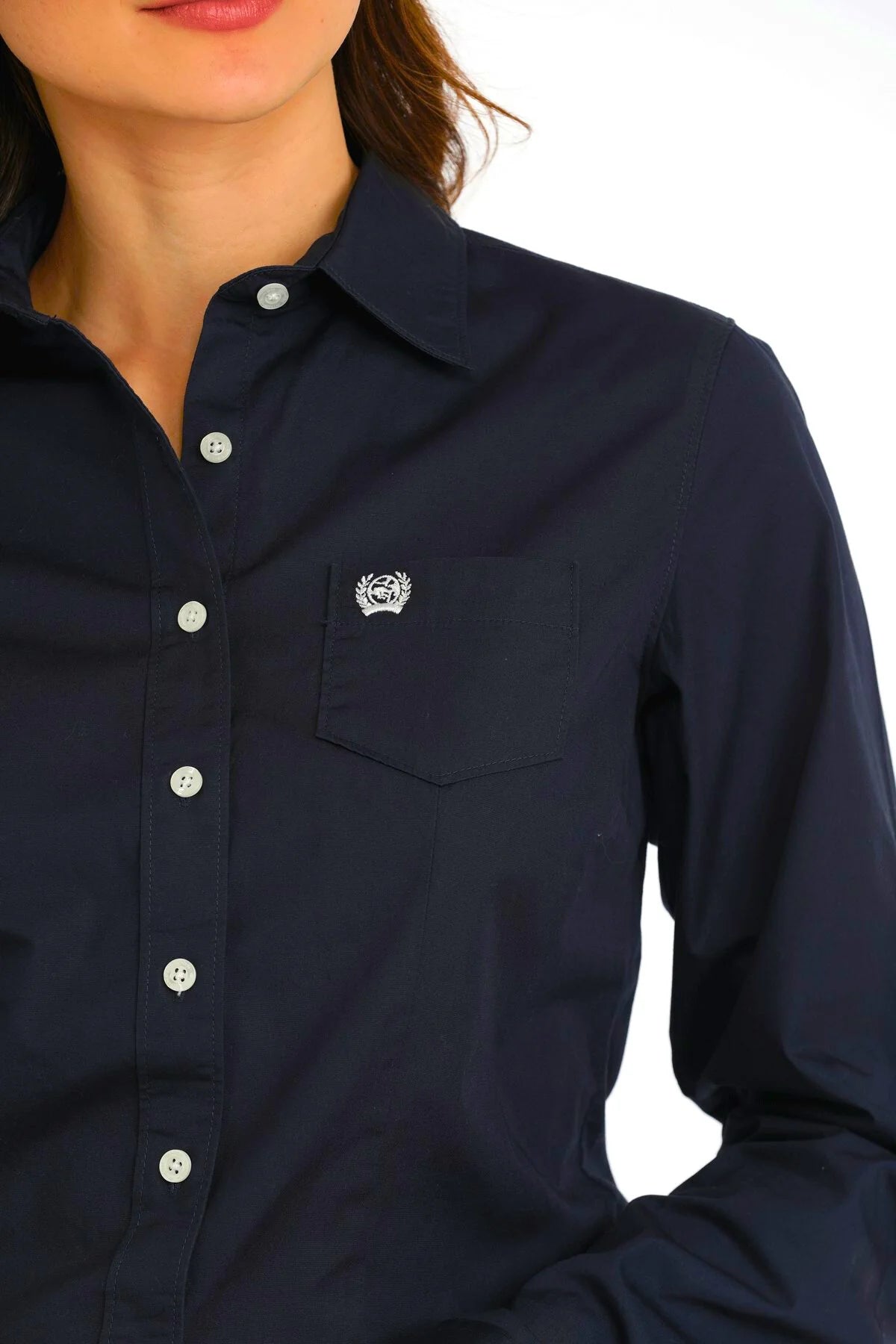 CINCH Womens Arena Shirt - Navy