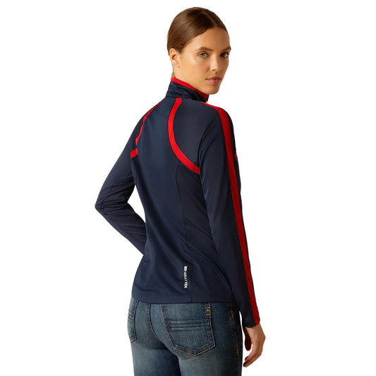 Ariat Womens Sunstopper 3.0 Navy / Red