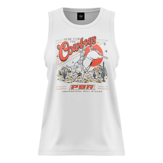 PBR 'Here for the Cowboys' Womens Tank