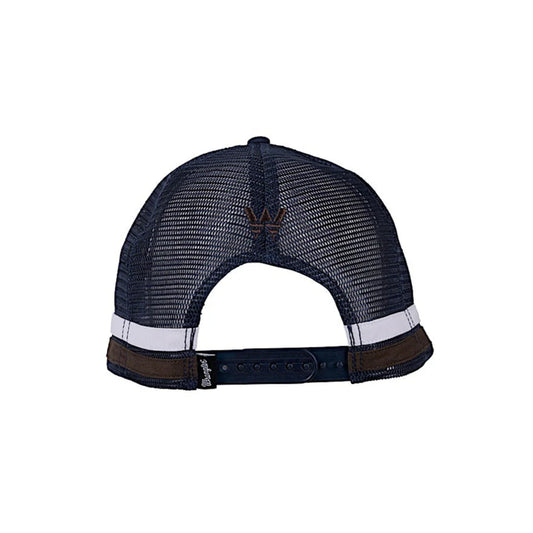Wrangler Trucker Cap Ralph  Navy/Dark Tan