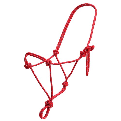 Horsemanship Halter - Red/Full