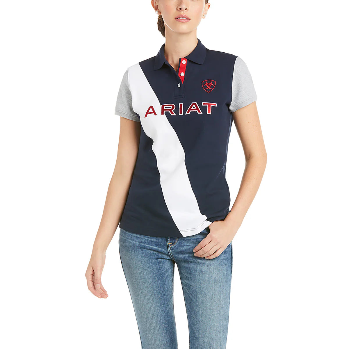 Ariat Womens Taryn SS Polo Team