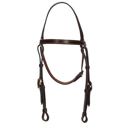 Flinders Edge Sewn 3/4 inch Barcoo Bridle & Reins - COB