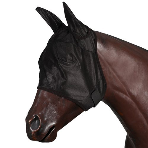 Dakota Mesh Fly Mask w/Ears - Black