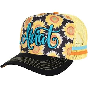 Ariat Sunflower Script Trucker Cap