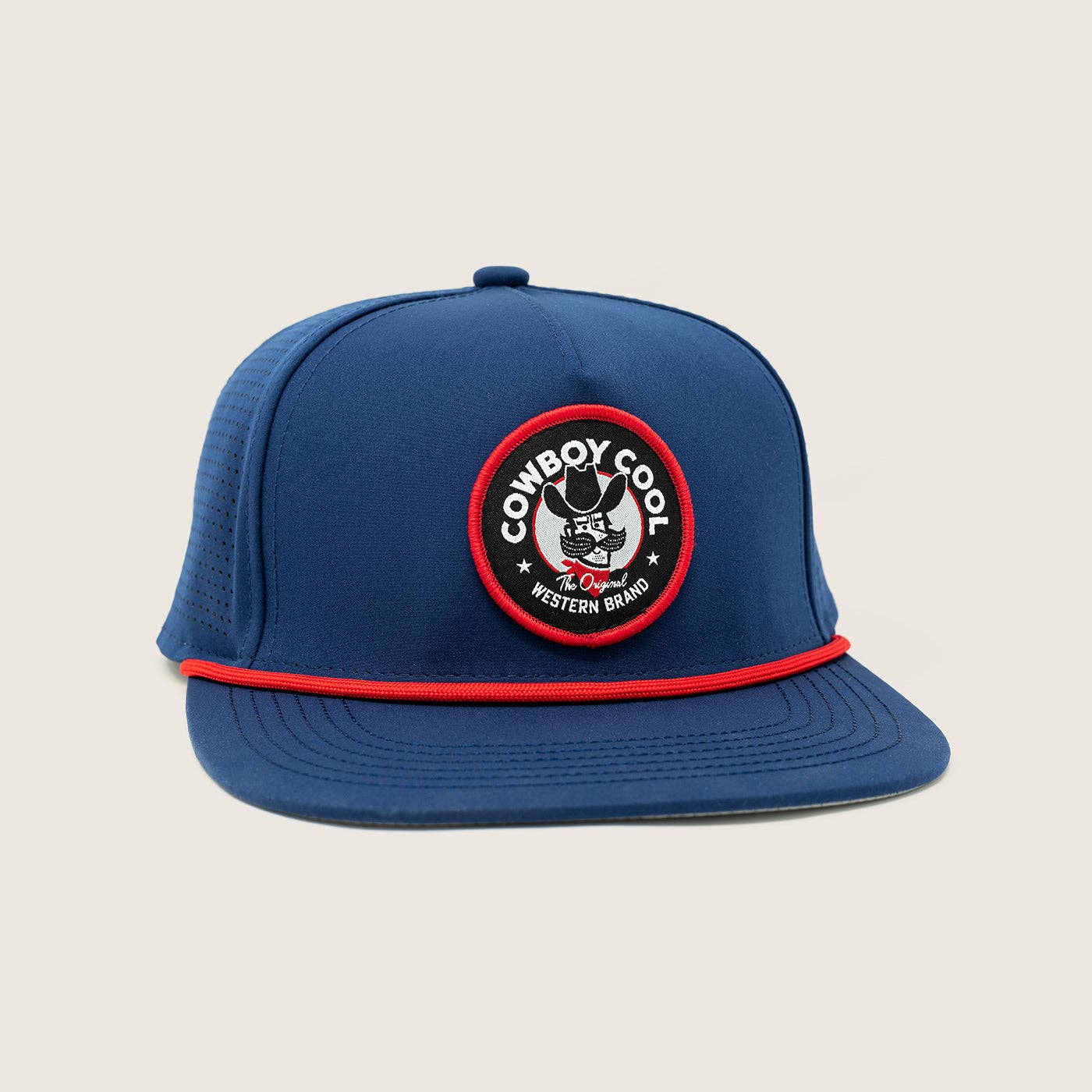 Retro Revival Hat: Navy