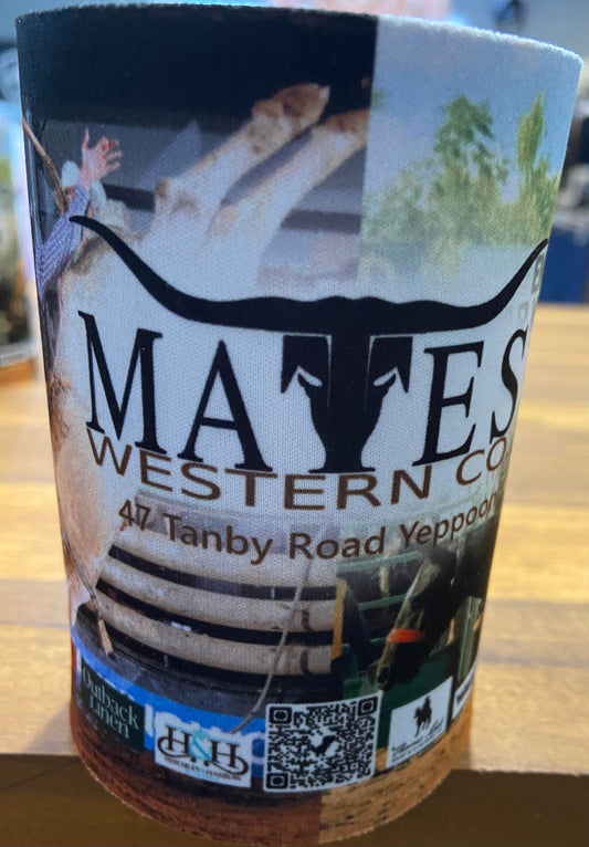 Mates Western co Stubby Cooler
