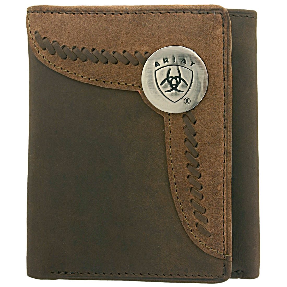 Tri-Fold Wallet - Two Toned Accent Overlay