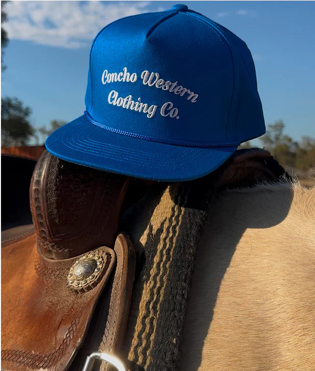 Concho Western - Blue Ace