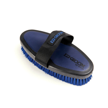 Shires EZI-GROOM Grip Large Body Brush 200mm long/25mm bristles