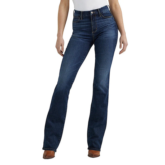Wrangler Womens Hi rise Bootcut Jean Bespoke 32leg