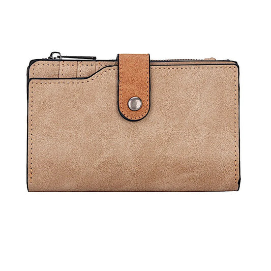Wrangler W Stitch Wallet Camel