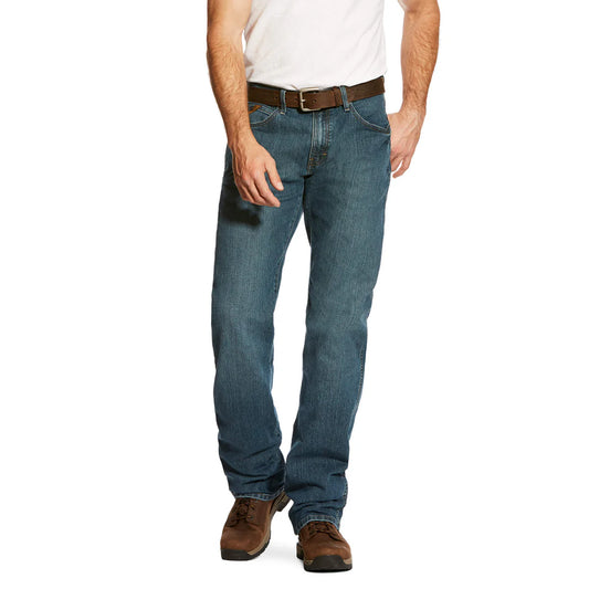 ARIAT REBAR M4 RELAXED DURASTRETCH BASIC BOOT CUT JEAN