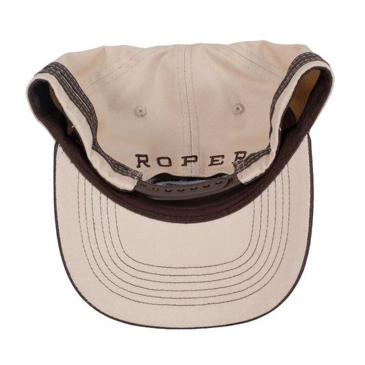 Roper Trucker Cap - Logo Chocolate