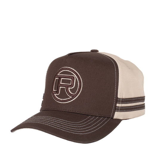 Roper Trucker Cap - Logo Chocolate