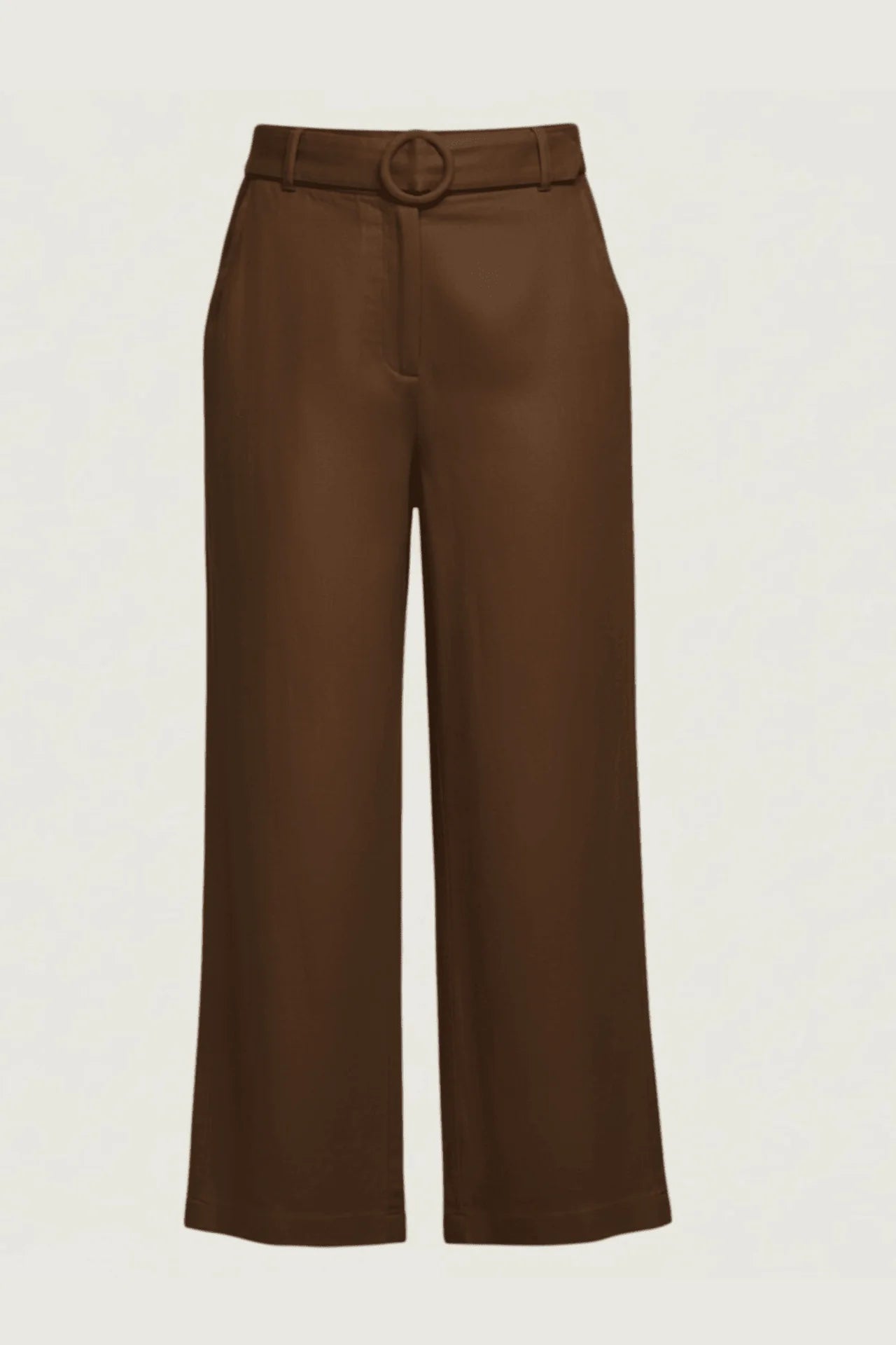 Outback Linen Everyday Linen Pants - Smoked Cocoa