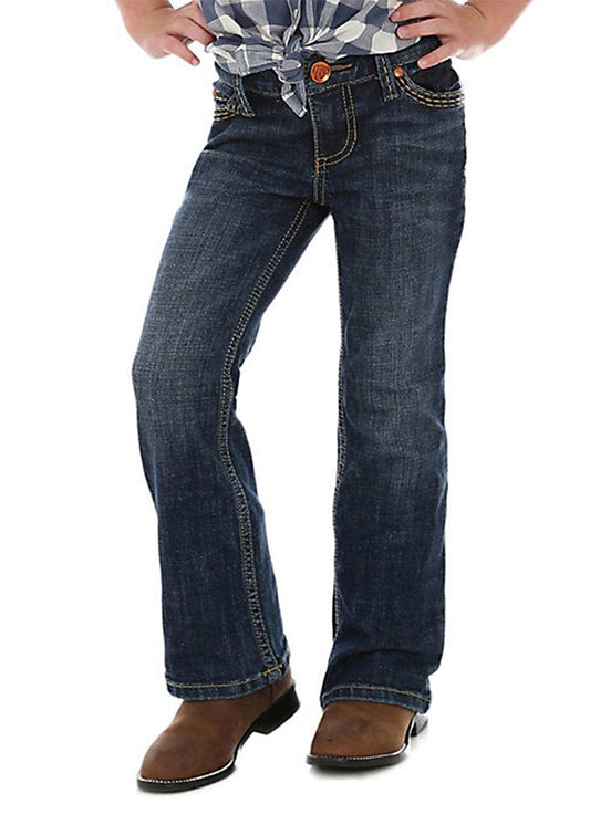 GIRLS RETRO BOOT CUT JEAN