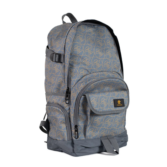 Tin Haul Backpack Grey Branded