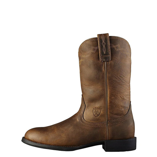 Ariat Kids Heritage Western distressed brown
