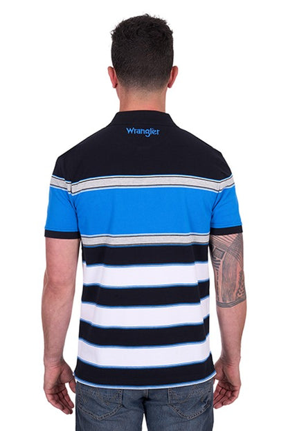 Wrangler Lawrie SS Polo / Black Royal
