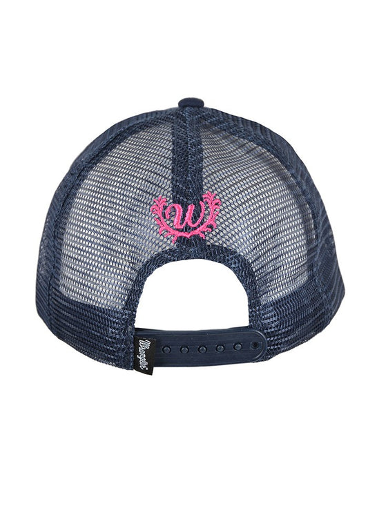 WRANGLER LOGO TRUCKER CAP OSFA