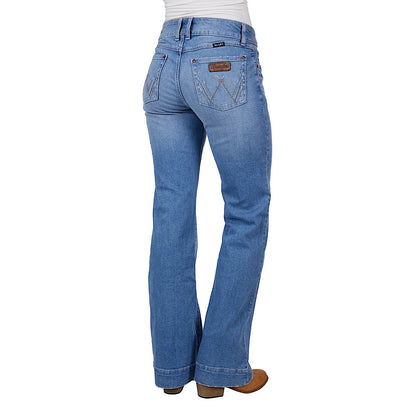 Wrangler Womens Hallie Mae Mid Rise Trouser 34l