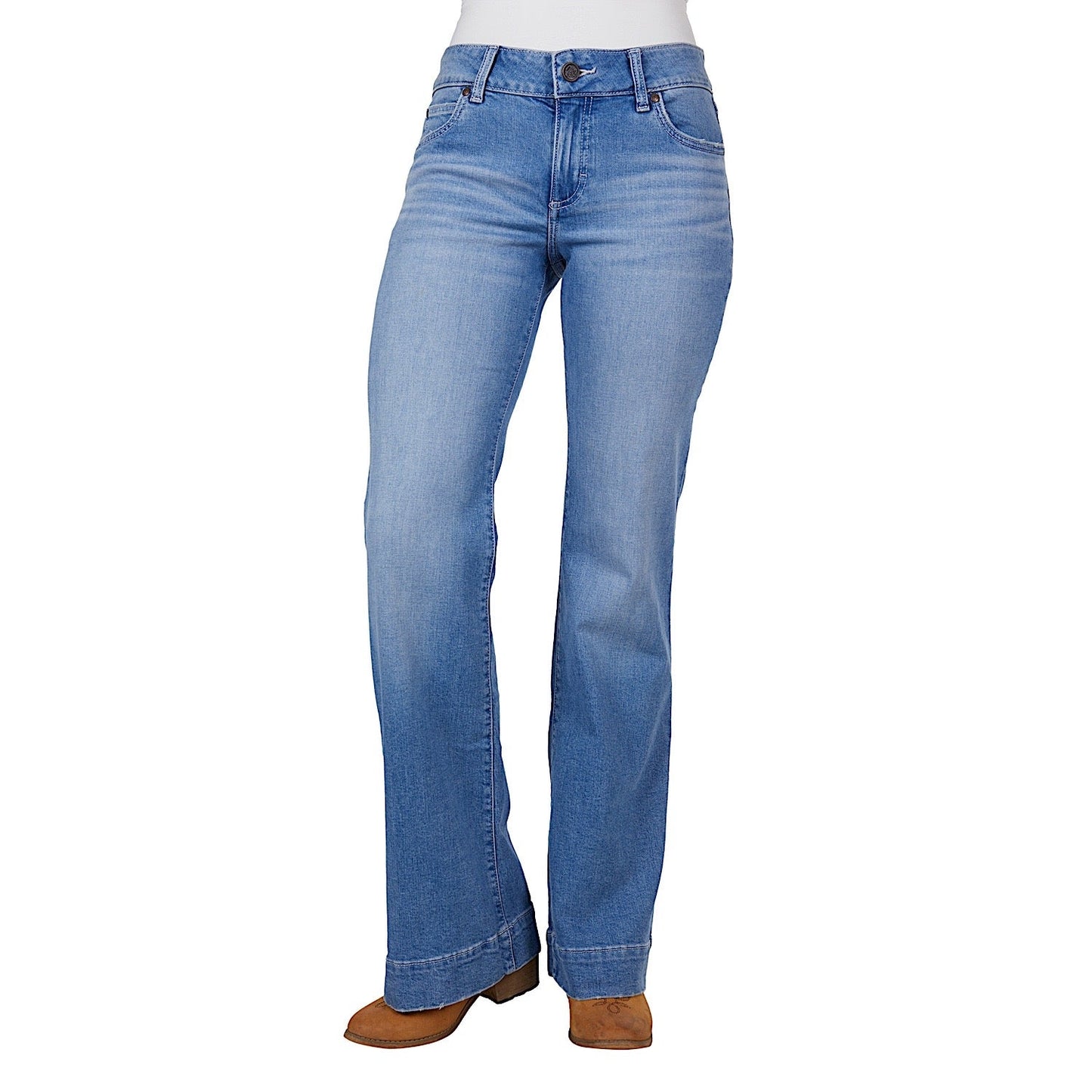 Wrangler Womens Hallie Mae Mid Rise Trouser 34l