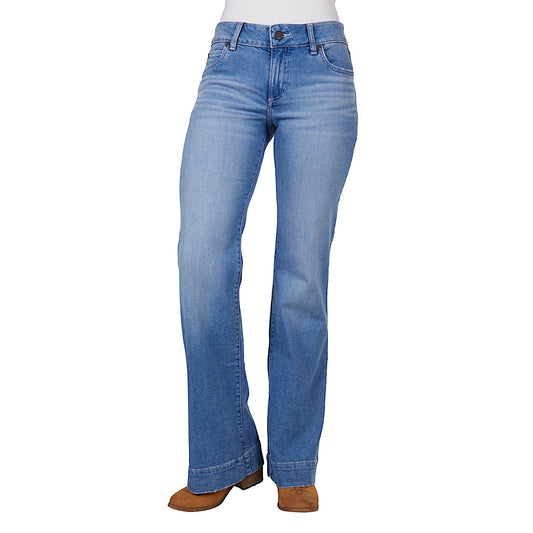 Wrangler Womens Hallie Mae Mid Rise Trouser 34l