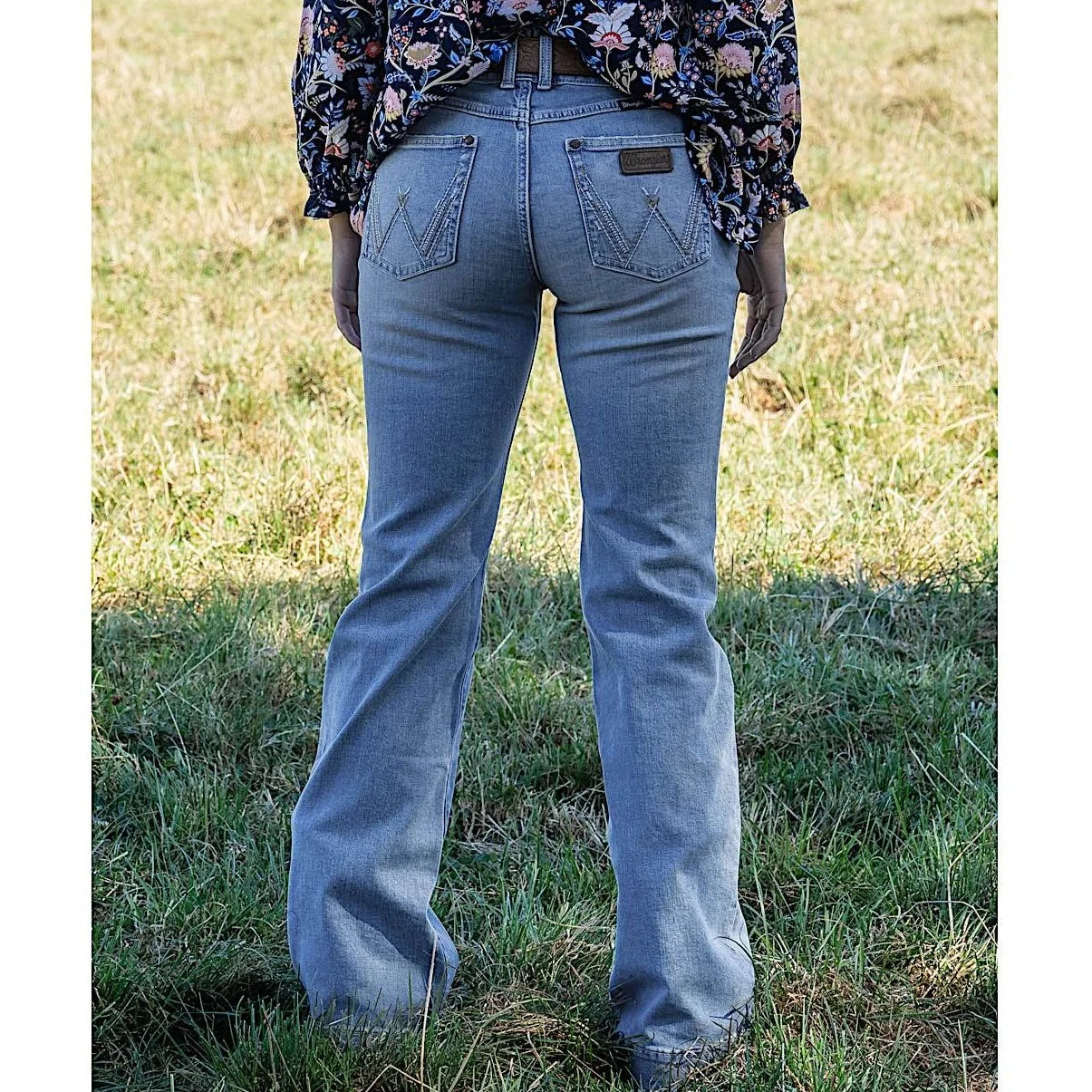 Wrangler Womens Hallie Mae Mid Rise Trouser 34l