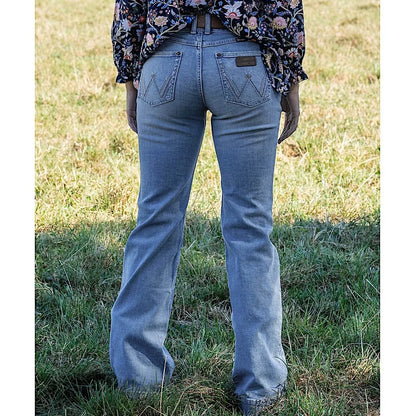 Wrangler Womens Hallie Mae Mid Rise Trouser 34l