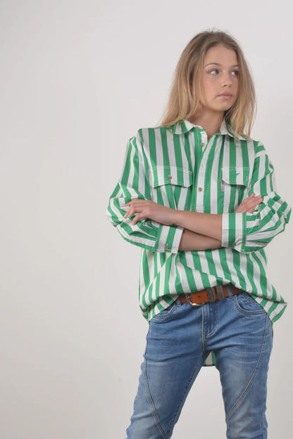 BullRush Clothing  MARRABEL SHIRT- Green (UNISEX)