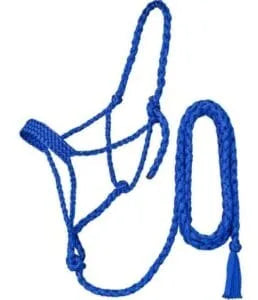 Ruby Rose Flat Nose Mule Tape Halters - Navy Blue