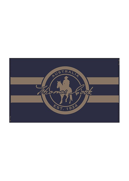 THOMAS COOK LOGO TOWEL Navy/Tan
