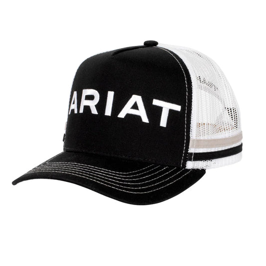 ARIAT PATRIOT TRUCKER CAP BLACK