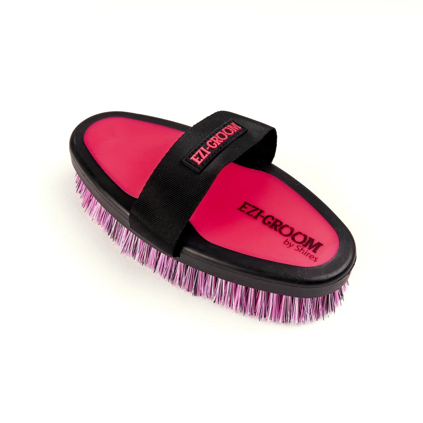 Shires EZI-GROOM Grip Large Body Brush 200mm long/25mm bristles
