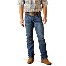 Ariat Mens Straight Bucklin Pismo Jeans