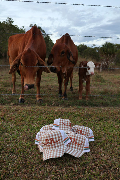 Trucker Cap - Nerve - Brown Gingham -