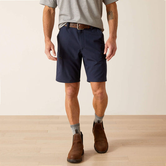 Ariat Mens Rebar ultralight shorts navy