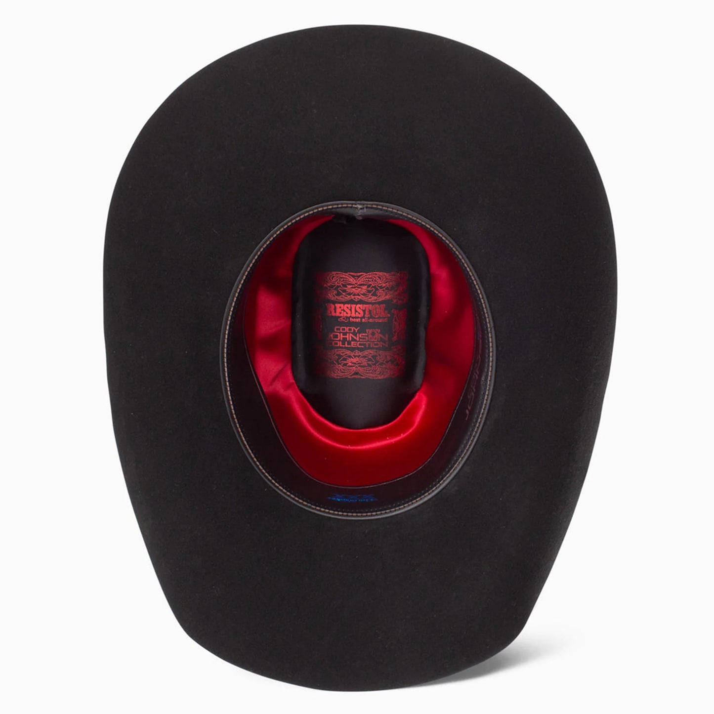Resistol Cojo 9th Round 3X Wool Felt Black