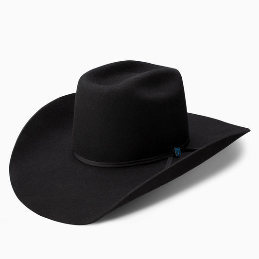 Resistol Cojo 9th Round 3X Wool Felt Black