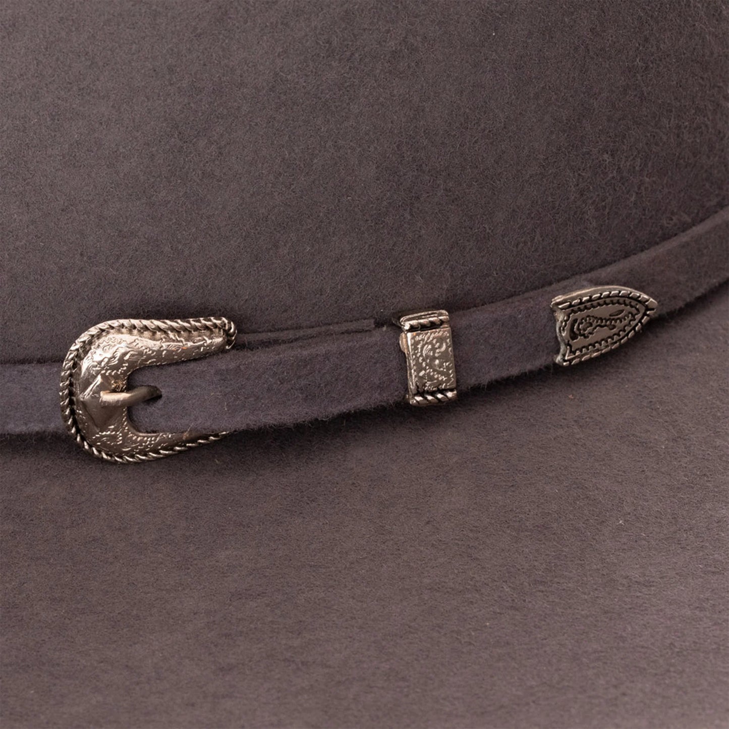 Resistol Pay Window 3X Wool Felt Grey