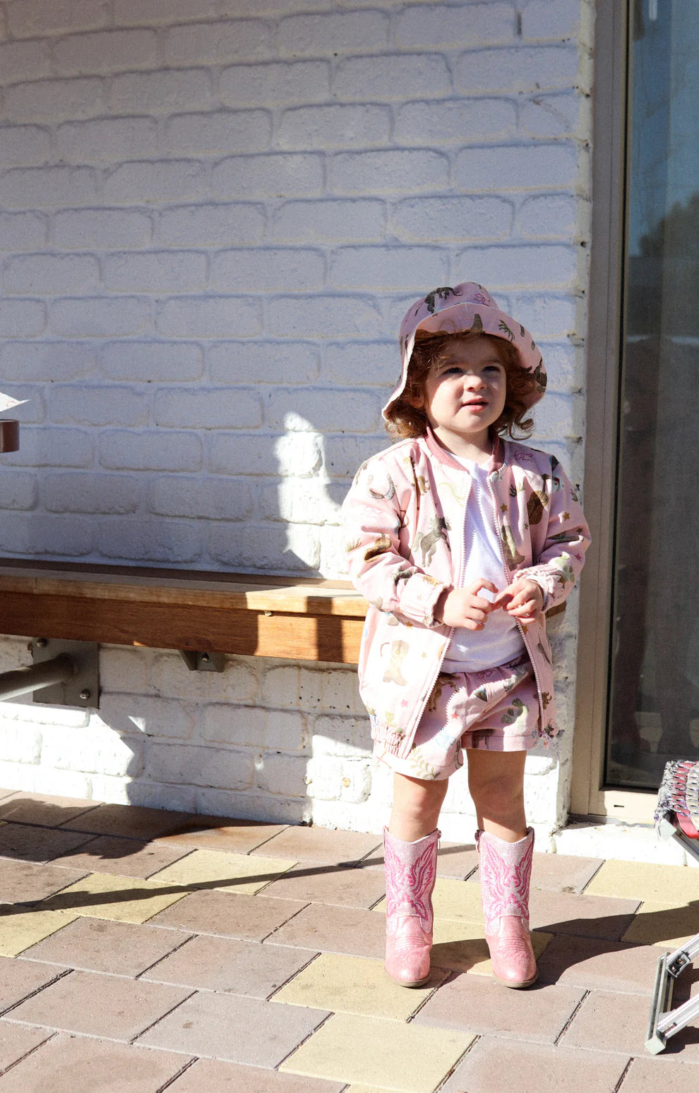 Little Morbry Rodeo Kids Shorts Pink