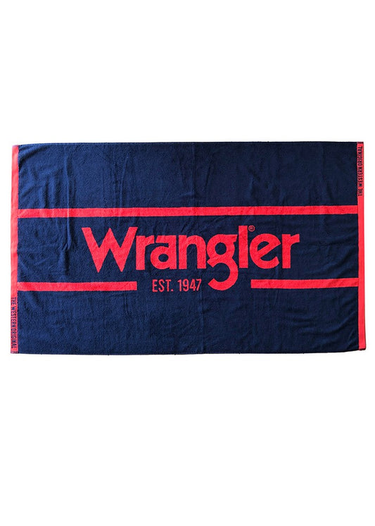 WRANGLER SIGNATURE TOWEL Navy/Red
