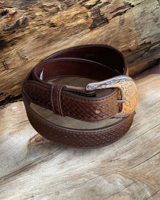 Outback King - Premium Western Belt Many Eyes