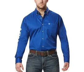 Ariat Mens Team Logo LS Shirt